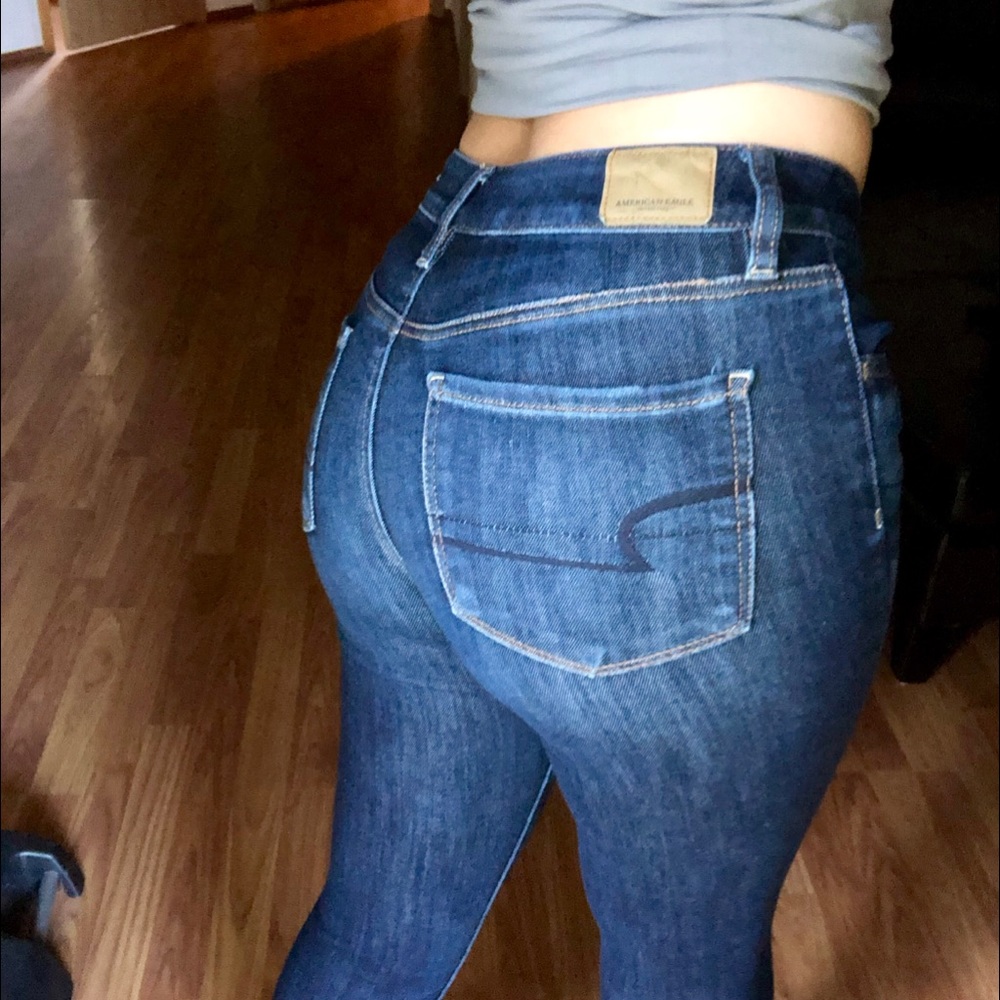 American Eagle High Waisted Skinny Jeans